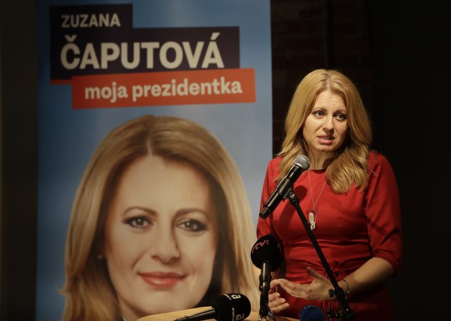 Slovaèka: Èaputova dobila prvi krug predsednièkih izbora