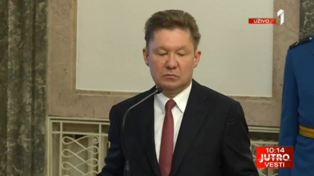Vuèiæ odlikovao predsednika UO Gasproma; "Hvala Srbiji"