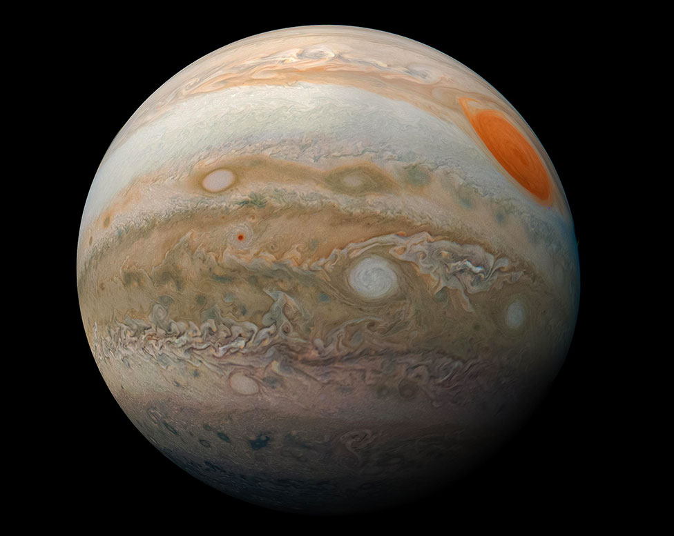 Jupiter: Spektakularna fotografija planete i njene Velike crvene pege