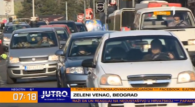 Da li ste sami u automobilu kad idete na posao ili vozite još nekoga?