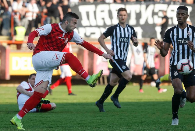 Napretku poništen èist gol protiv Partizana VIDEO
