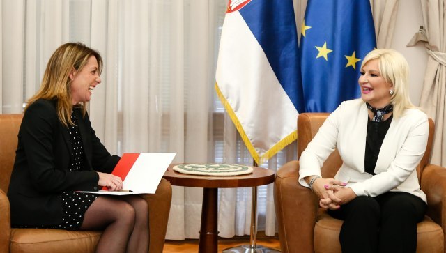 Serbian minister receives Rio Tinto executive