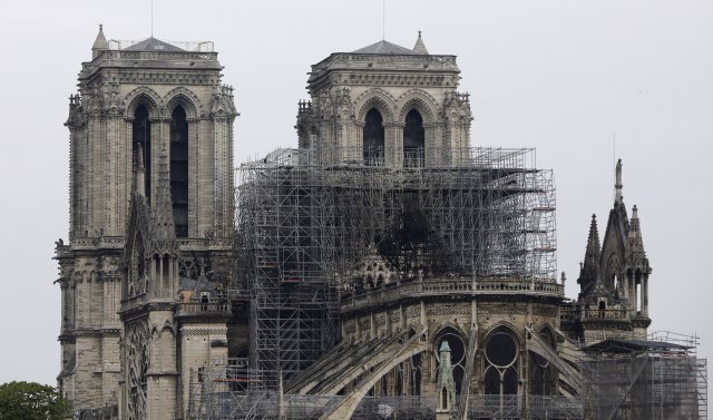 Images of Notre-Dame after catastrophic fire/ PHOTO