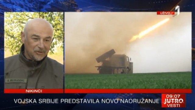Srbi stranim delegacijama pokazali svoje novo oružje VIDEO
