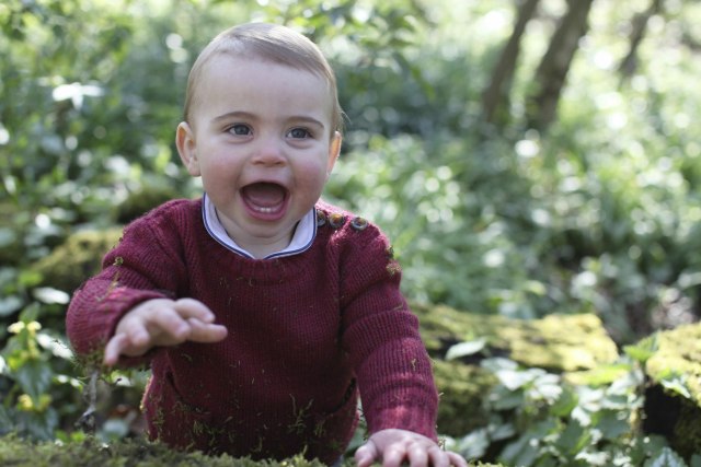 Objavljene fotografije princa Luisa na prvi rođendan