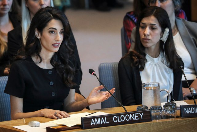 Oštra poruka Amal Kluni u UN: Kao i u sluèaju SFRJ, sud za zloèine ID