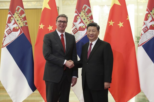 Kineski mediji pišu o susretu Vuèiæa i Sija: "Srbija je važna država"