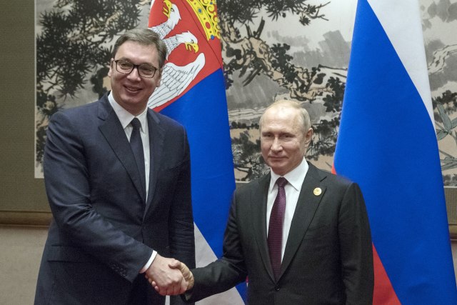 Kako je tekao razgovor Putina i Vuèiæa - objavio Kremlj