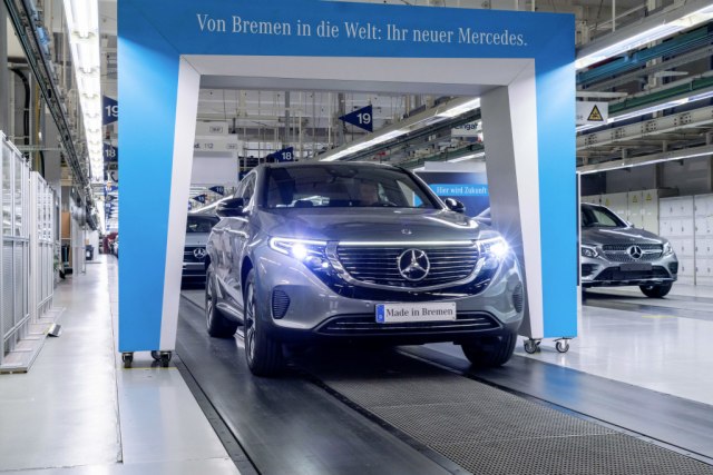 Mercedes poèeo proizvodnju elektriènog SUV-a FOTO