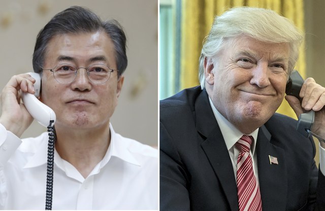 Tramp i Mun razgovarali o denuklearizaciji Severne Koreje
