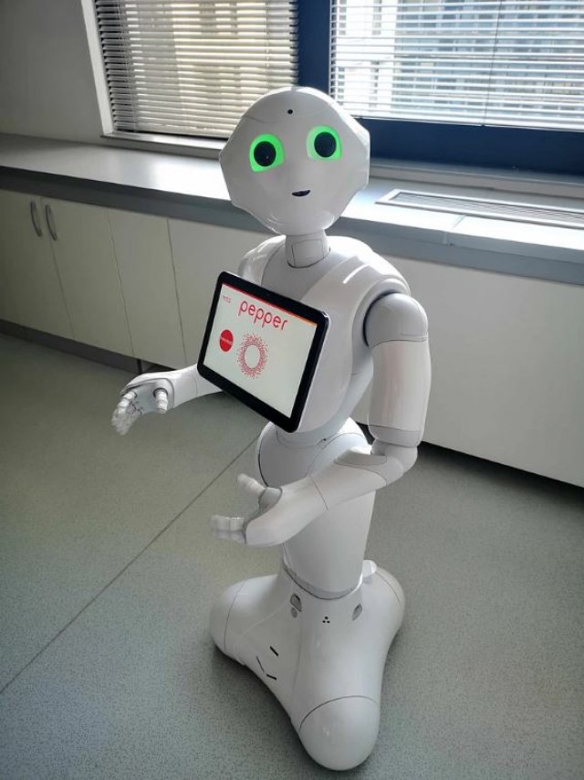 Upoznajte Robota Peppera: Kako mogu da vam pomognem?