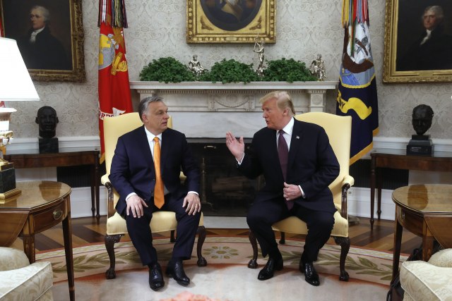 Tramp primio mađarskog premijera Orbana u Beloj kući FOTO