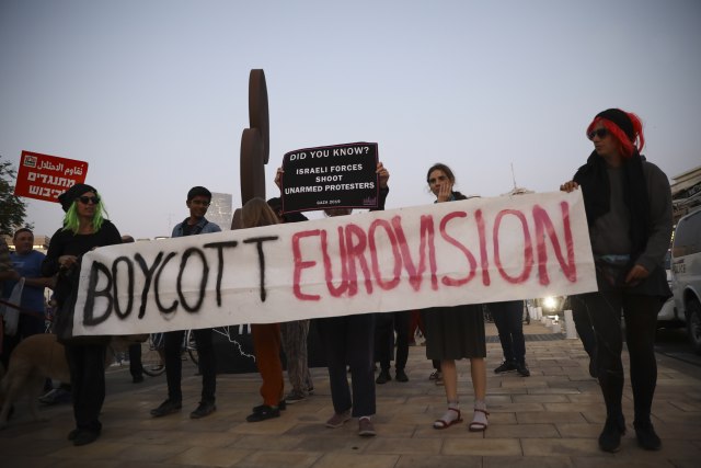 Palestinci u razrušenoj Gazi održali koncert u znak protivljenja Evrosongu