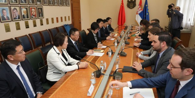 Serbia and China have "extraordinary relations in all areas"