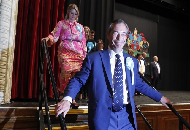 Farage's Brexit Party big winner in European elections
