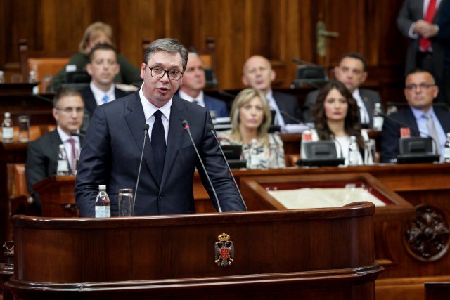 Vucic wants West to restrain Pristina; allies to help Serbia