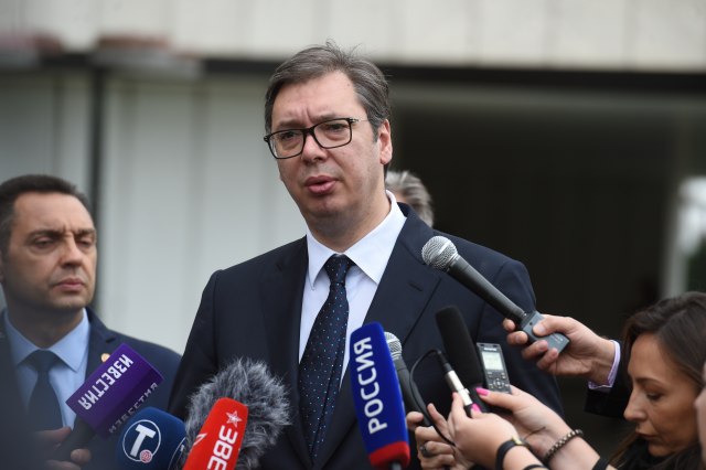 Vučić o Tačijevoj pretnji: Reagovaćemo odlučno