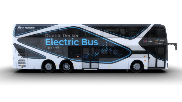 Hyundai predstavio svoj prvi elektrièni autobus na sprat FOTO