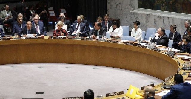 Rusija blokirala izjavu SB UN o Siriji
