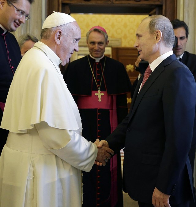 Putin ponovo kod pape u julu