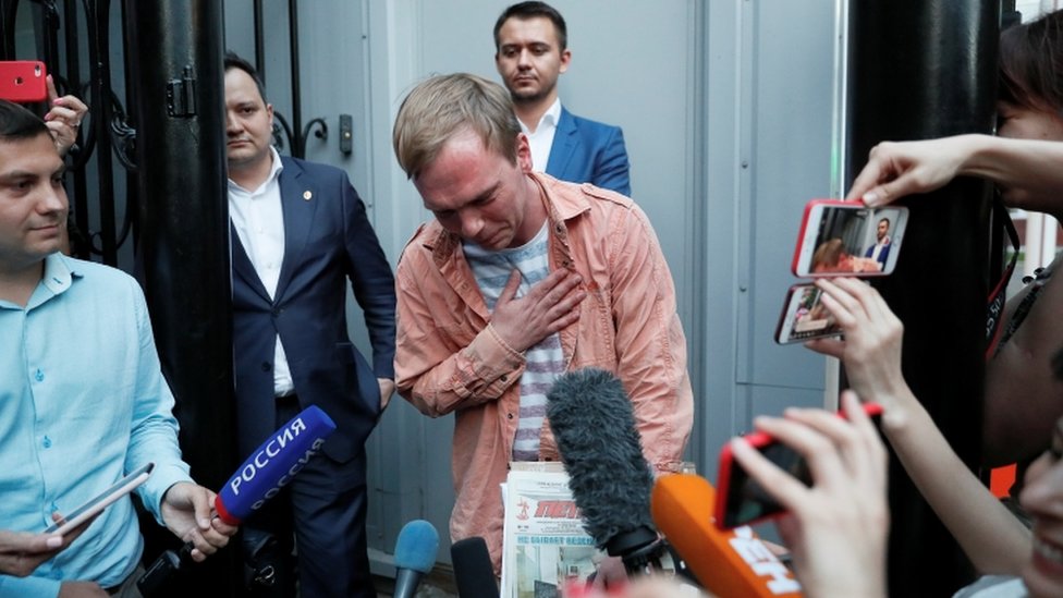 Ivan Golunov: Odbaèene sve optužbe, novinar izašao iz pritvora