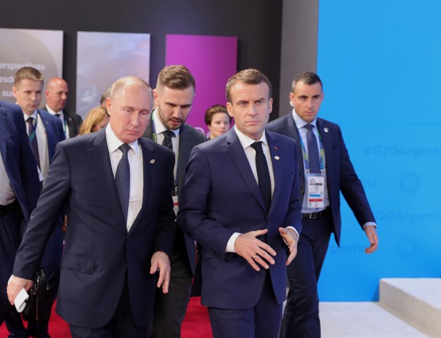 Uskoro se sastaju Putin i Makron?