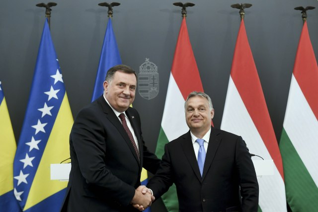 Dodik i Orban: Jaèaæemo saradnju Maðarske i Srpske