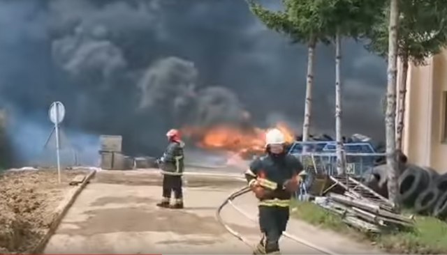 Veliki požar u Hrvatskoj: Gori postrojenje Zagrebpetrola VIDEO