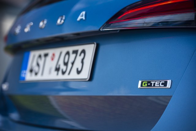 Škoda Scala na metan ima autonomiju od 630 kilometara FOTO