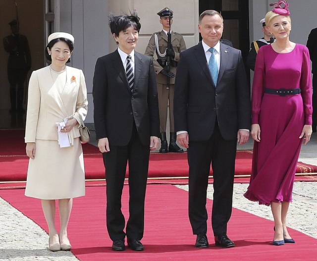 Japanski princ Akišino poèeo posetu Poljskoj