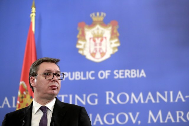 Serbia's President Aleksandar Vucic to address public tomorrow at 10 am