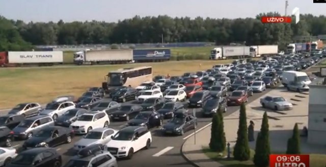 Saobraćaj u Srbiji umerenog intenziteta