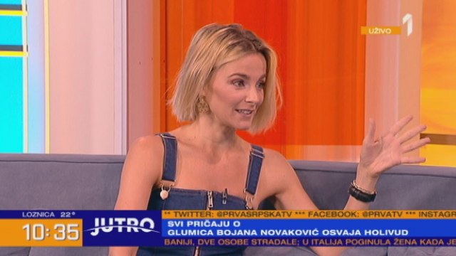Bojana Novaković: Imala sam sreću da radim sa Melom Gibsonom i Kijanu Rivsom