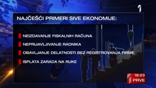 Strateški prioritet Srbije je smanjenje sive ekonomije VIDEO