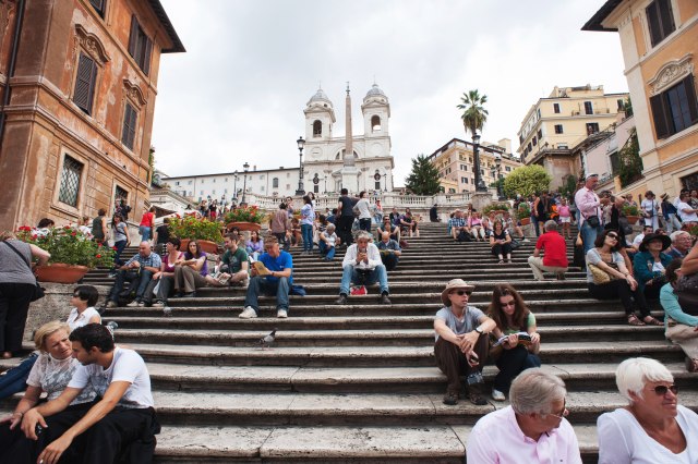Sedite na najèuvenije rimske stepenice i platiæete - 250 evra