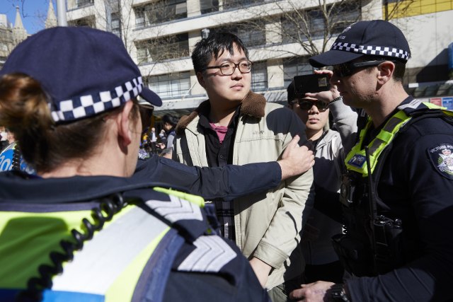 Sukobi u Melburnu zbog Hongkonga