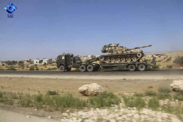 Sirija bombardovala turska oklopna vozila, poginula tri civila VIDEO