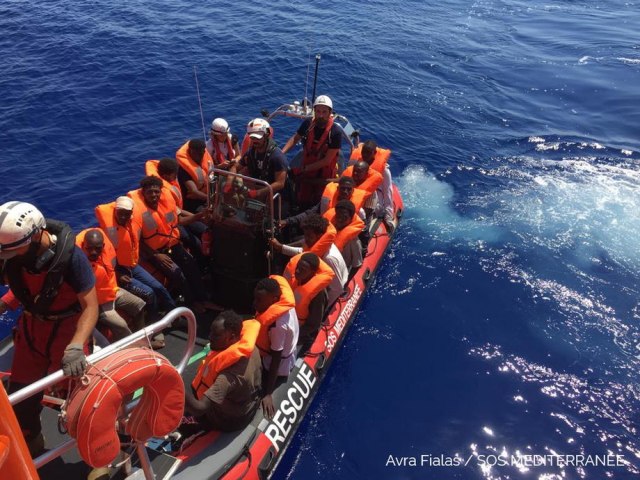 Ilustracija: EPA-EFE/ Avra Fialas/ Handous SOS Mediterranee