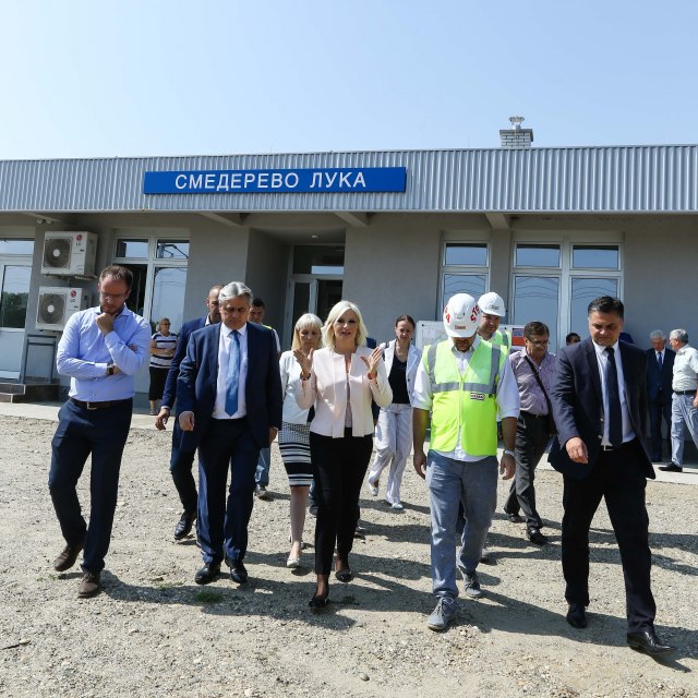 Teretna pruga u Smederevu biæe završena za sedam dana: Investicija vredna 9,5 miliona evra