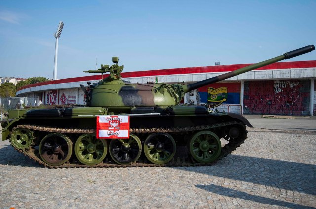 Stefanović: Policija pregledala Zvezdin tenk, nema elemenata krivičnog dela