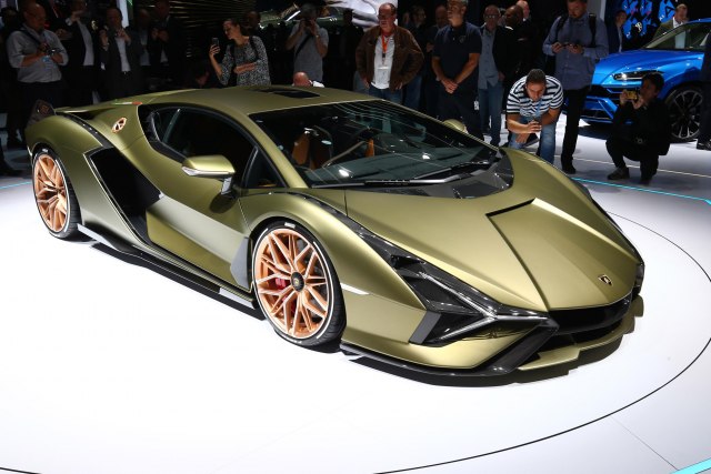 Frankfurtske ekskluzive: Lamborghini Sian od 3,3 miliona evra FOTO