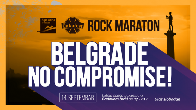 Prvi Rok maraton na Banovom brdu: 8 sati rok muzike na "Belgrade no compromise"
