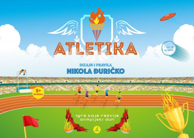 "Atletika", nova društvena igra Nikole Ðurièka za decu