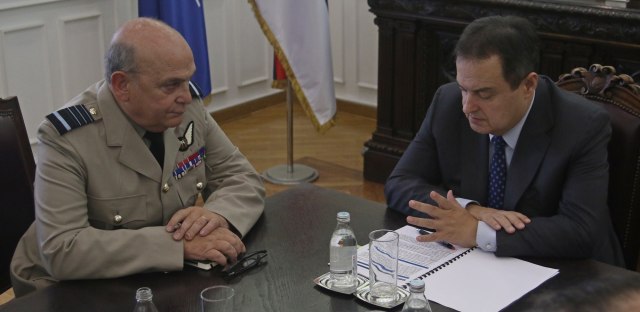 Dačić s predsedavajućim Vojnog komiteta NATO-a: Srbija i NATO dele interes