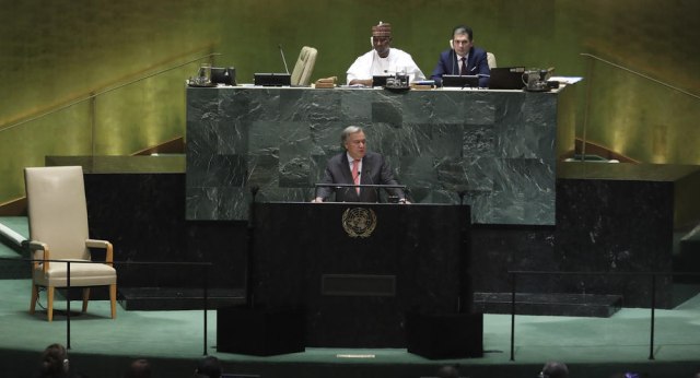 Generalna skupština UN: "Svet bi mogao da se raspoluti na dva dela zbog SAD i Kine"