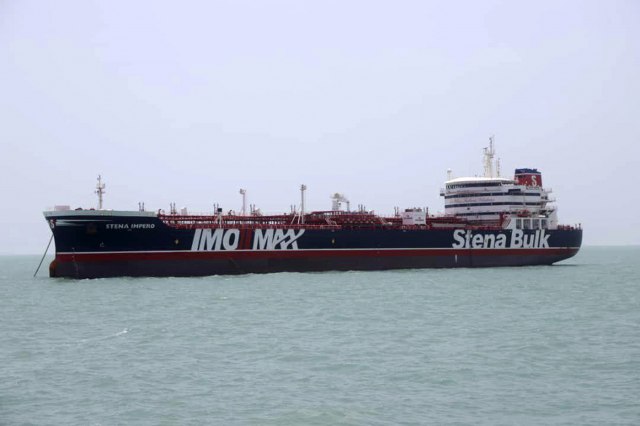 Kompanija: Britanski tanker još je u Iranu