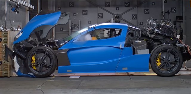 Pogledajte kako izgleda "kreš test" Rimèevog superautomobila od 2 miliona evra VIDEO