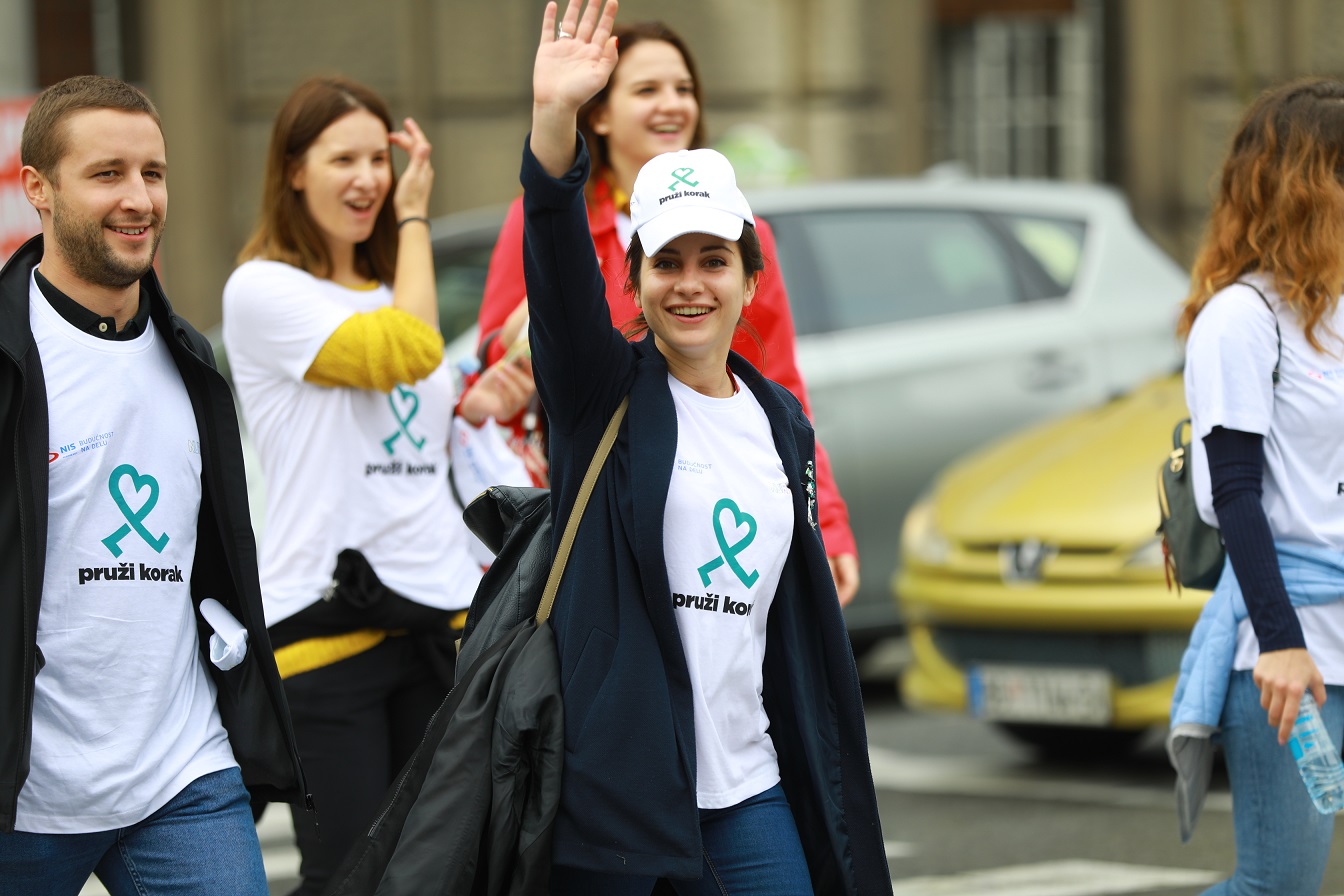 NIS podržao NURDOR-ovu akciju „Pruži korak“