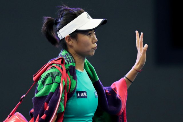 Haos u Pekingu: Tuèa navijaèa na teniskom meèu VIDEO