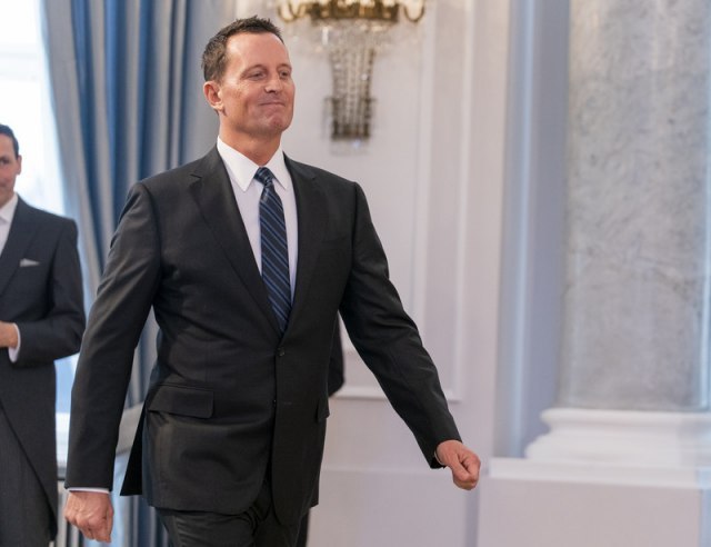 "Grenell's appointment - not a good sign"